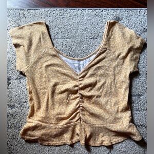 American Eagle Crop Blouse